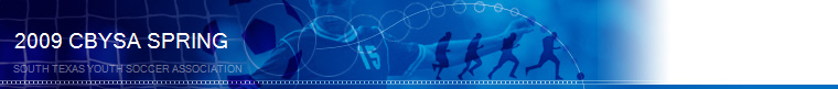 South Texas Youth Soccer Association banner